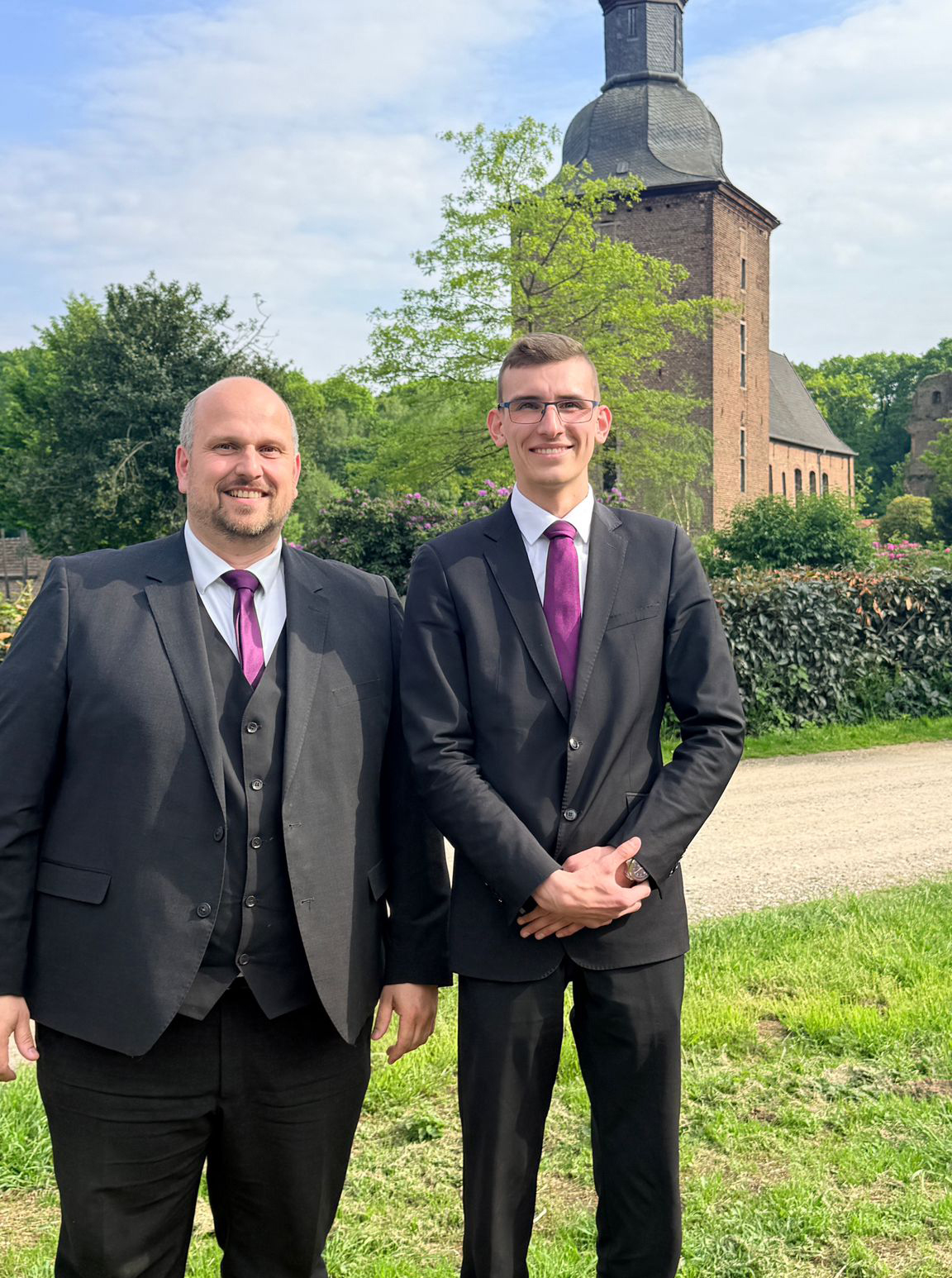 Edwin Otten und Lucas Mertens
